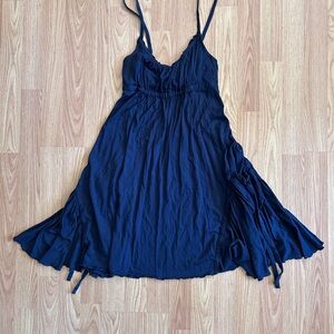 Juicy Couture Dark Blue Spaghetti Strap Top